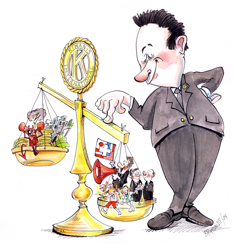 Karikatur Corinne Bromundt